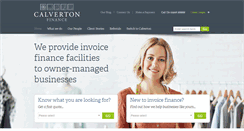 Desktop Screenshot of calvertonfinance.co.uk